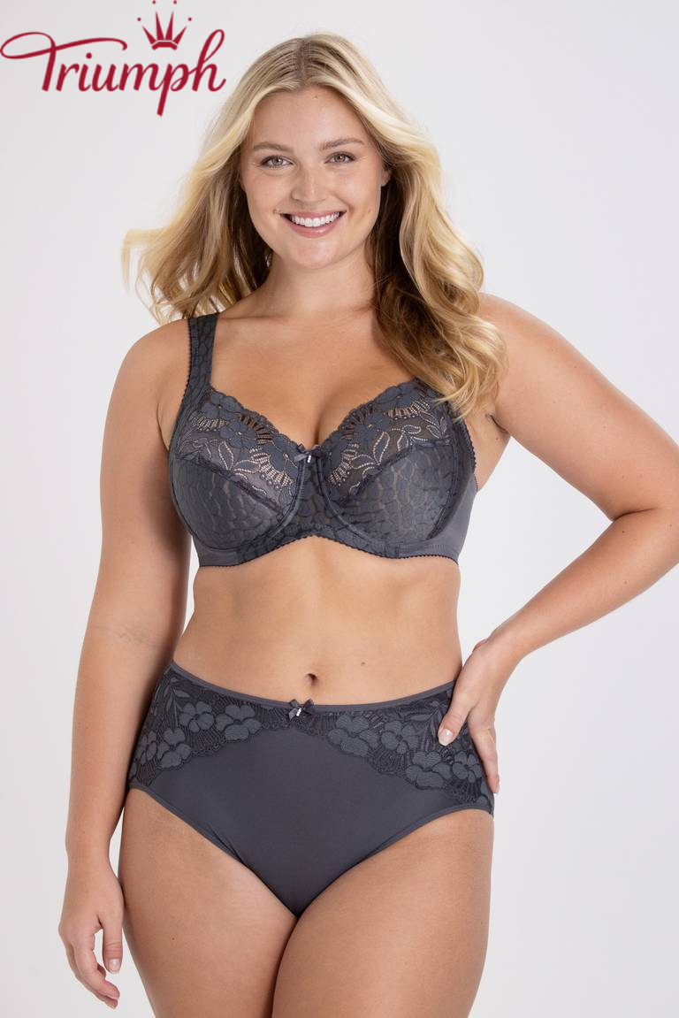 Triumph - Set od 4 komada 🔥 Grudnjak od žakarda i čipke