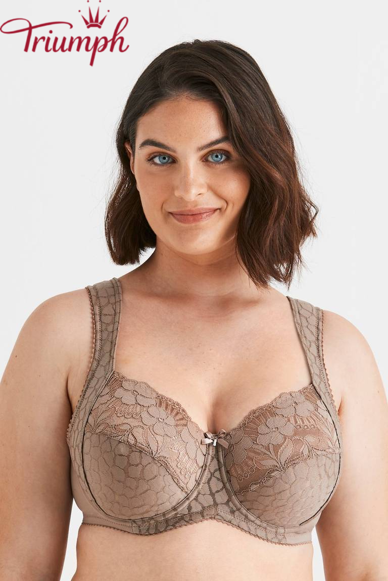 Triumph - Set od 4 komada 🔥 Grudnjak od žakarda i čipke