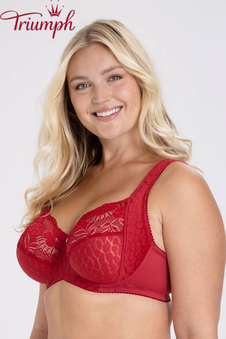 Triumph - Set od 4 komada 🔥 Grudnjak od žakarda i čipke