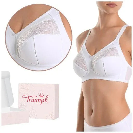 💖Triumph® 4 komada✨Prozirni grudnjak bez podstave za veće grudi