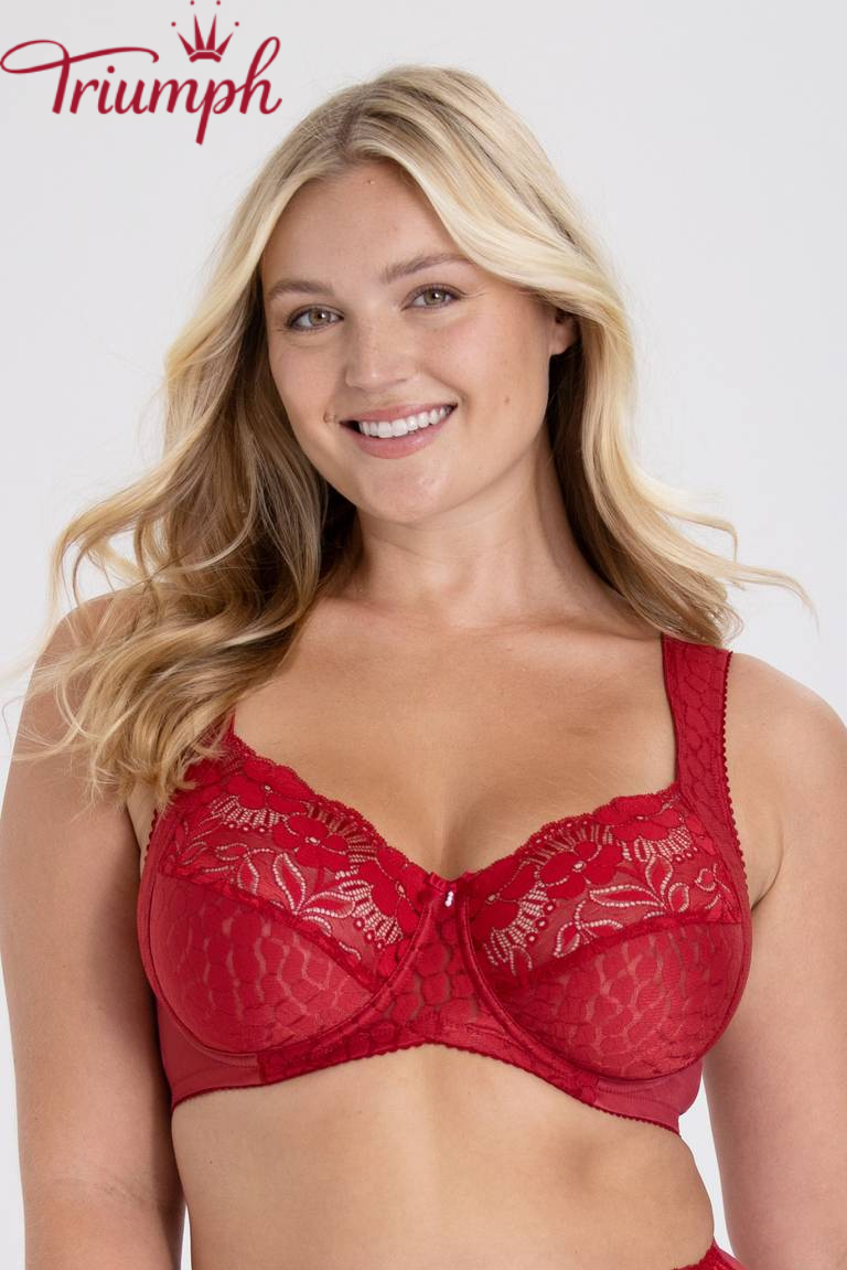Triumph - Set od 4 komada 🔥 Grudnjak od žakarda i čipke