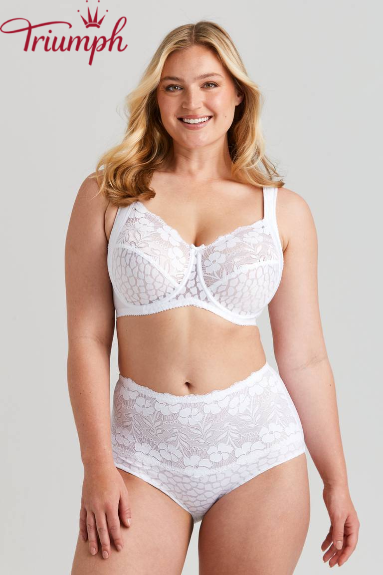 Triumph - Set od 4 komada 🔥 Grudnjak od žakarda i čipke