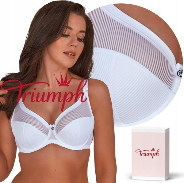 Triumph® paket od 4 grudnjaka 💖 50% popusta ✨ Novi udobni grudnjaci za veće veličine.