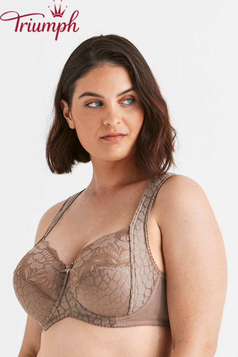 Triumph - Set od 4 komada 🔥 Grudnjak od žakarda i čipke